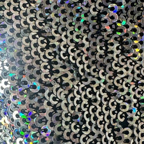 Glamorous Sequin Stitched Floral Embellished Women's Top Size M - Picture 8 of 10